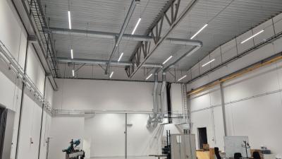 AEL LED installation ger optimerat ljus