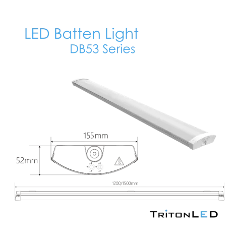 DB53 Hilton Batten LED