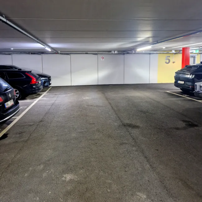 Kvarteret Mars parkeringsgarage - ny belysning