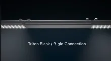 Triton blank rigid connector